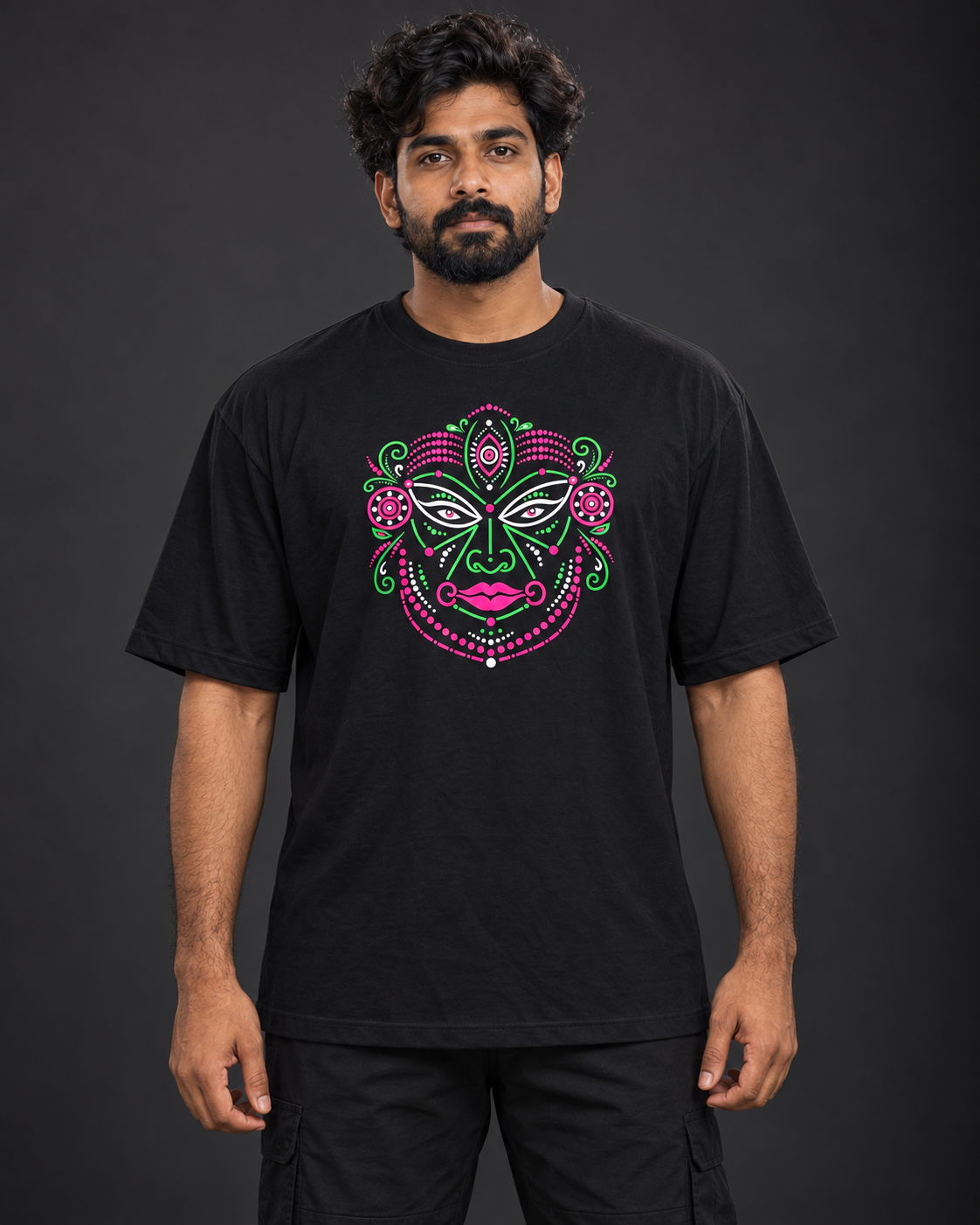 Chromatic Rasa | UV Reactive & Glow in the Dark T-Shirt