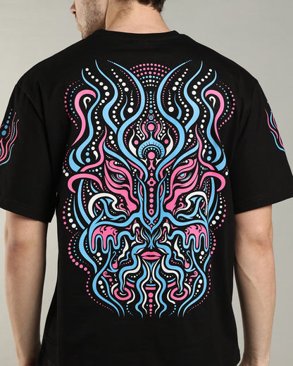 Cosmic Mirage | UV Reactive & Glow in The Dark T-Shirt