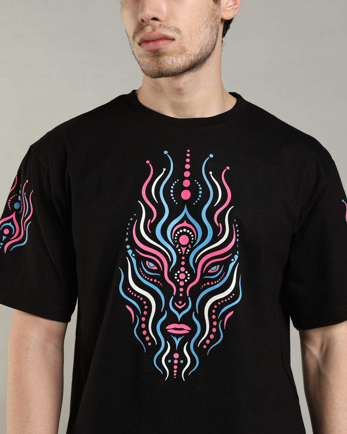 Cosmic Mirage | UV Reactive & Glow in The Dark T-Shirt