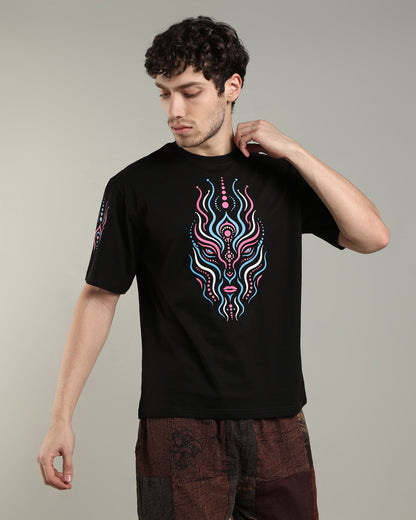 Cosmic Mirage | UV Reactive & Glow in The Dark T-Shirt