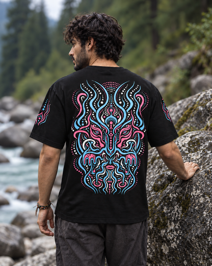 Cosmic Mirage | UV Reactive & Glow in The Dark T-Shirt