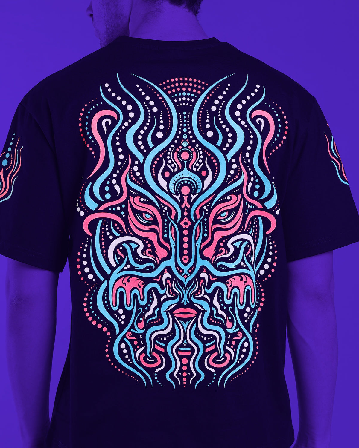 Cosmic Mirage | UV Reactive & Glow in The Dark T-Shirt