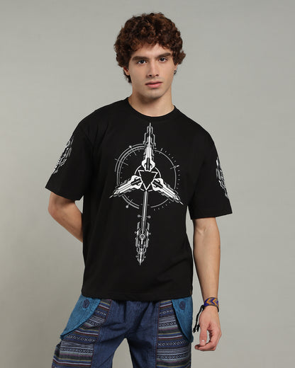 Cosmic Radar | Glow in The Dark T-Shirt