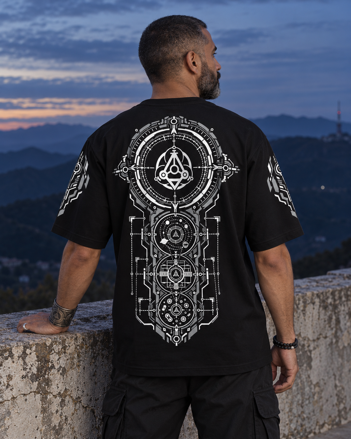 Cosmic Radar | Glow in The Dark T-Shirt