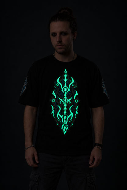 Exocrypt | UV Reactive & Glow in the Dark T-Shirt