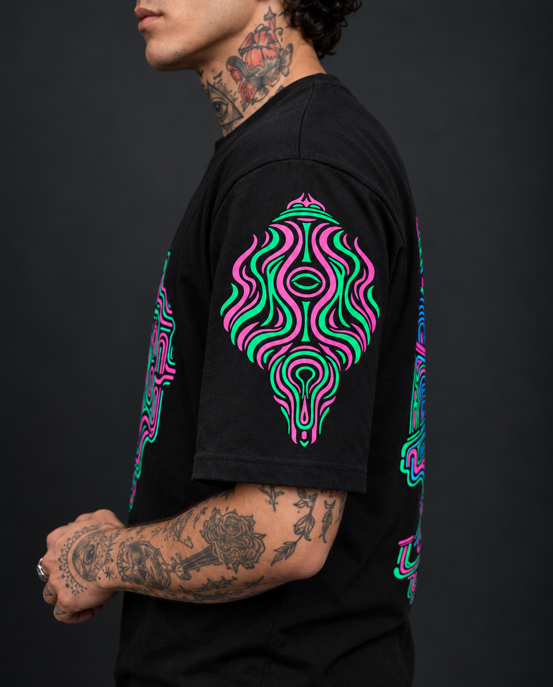 Liminal Passage | UV Reactive & Glow in the Dark T-Shirt