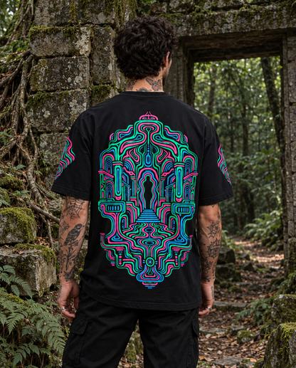 Liminal Passage | UV Reactive & Glow in the Dark T-Shirt