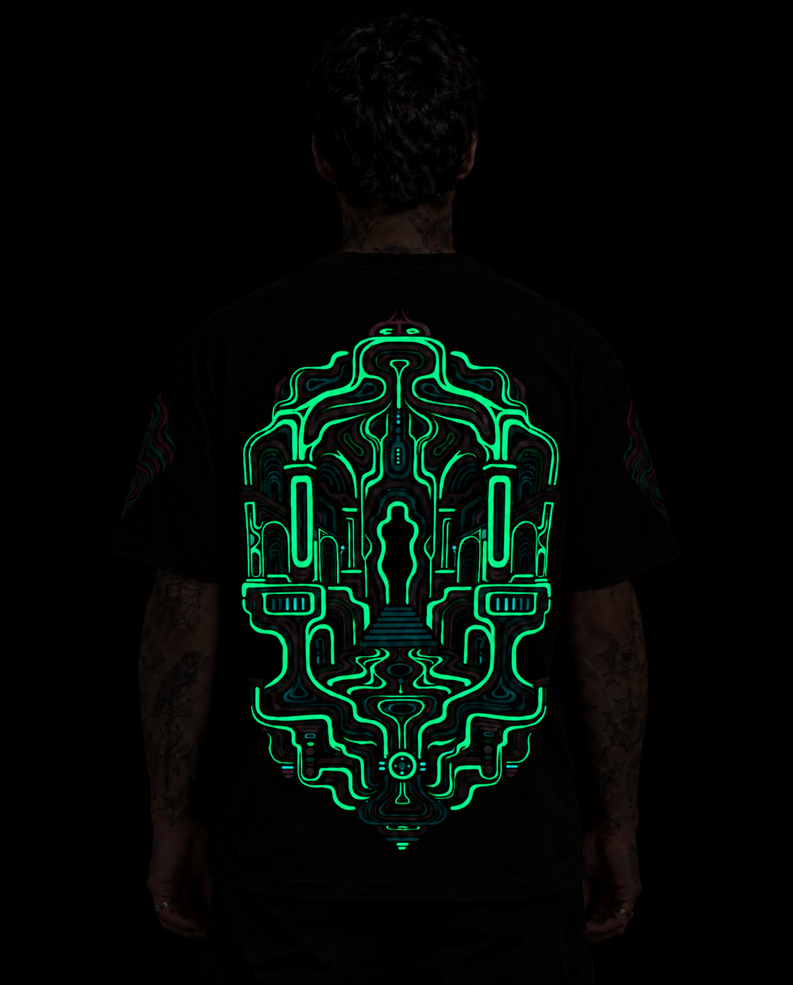 Liminal Passage | UV Reactive & Glow in the Dark T-Shirt