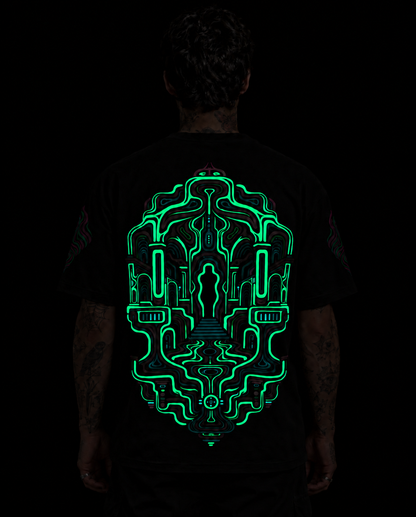 Liminal Passage | UV Reactive & Glow in the Dark T-Shirt