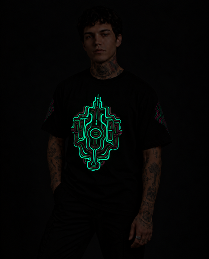 Liminal Passage | UV Reactive & Glow in the Dark T-Shirt