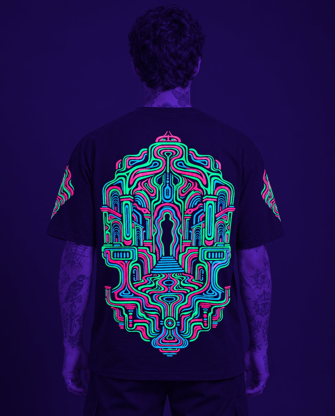 Liminal Passage | UV Reactive & Glow in the Dark T-Shirt