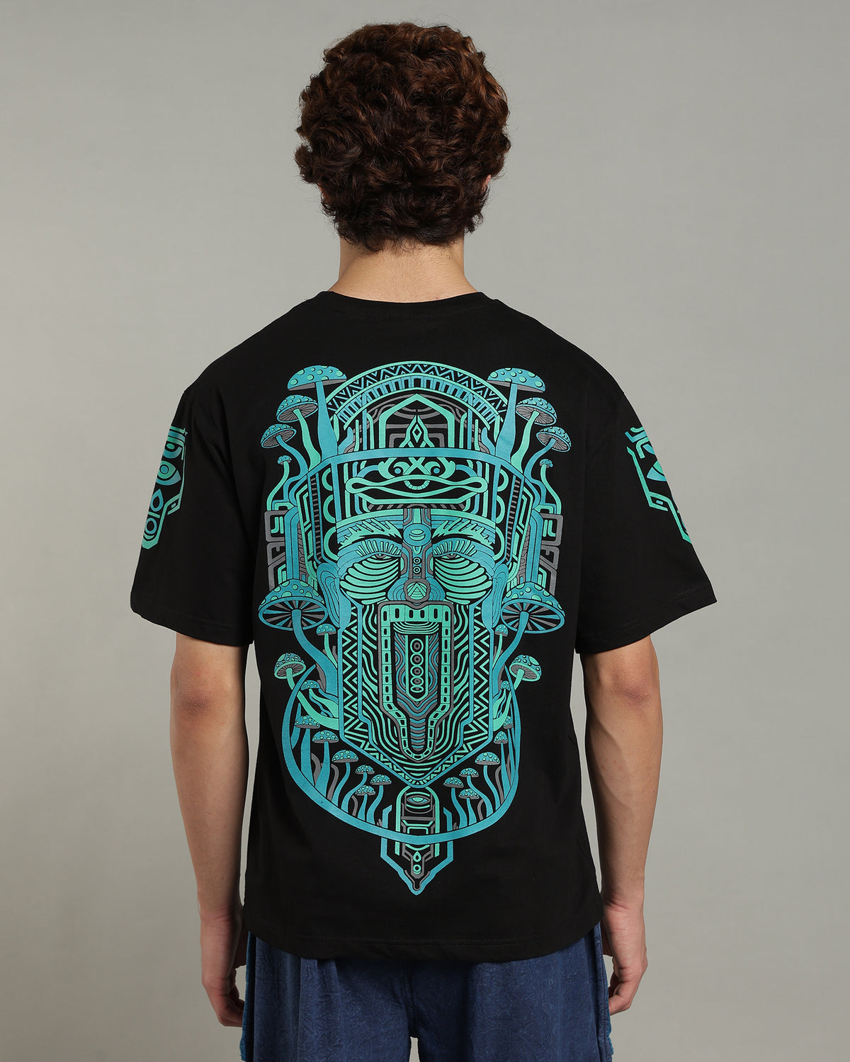 Mycelium Temple | UV Reactive T-Shirt