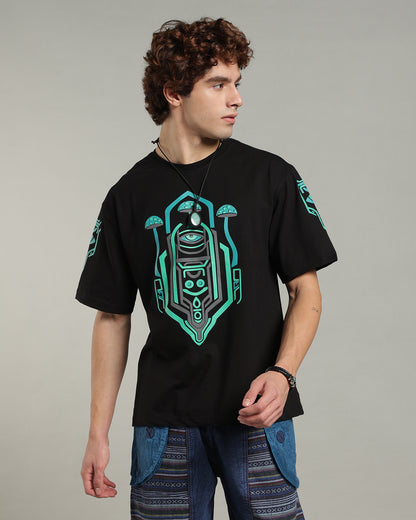 Mycelium Temple | UV Reactive T-Shirt
