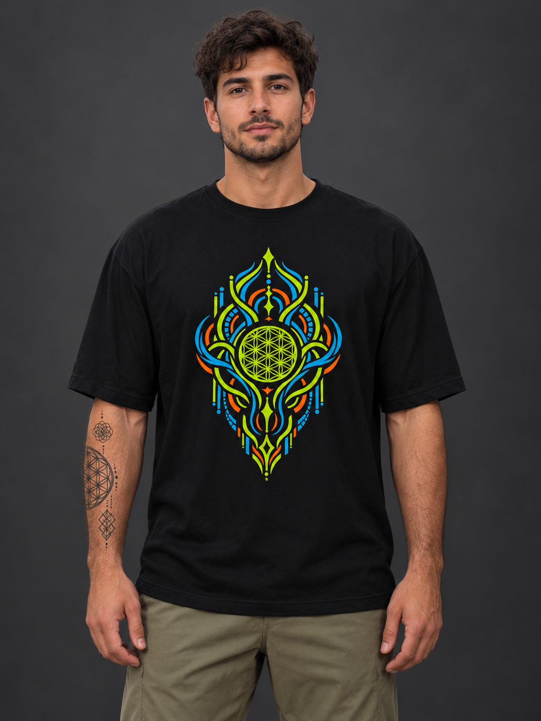 Noetic Bloom | UV Reactive T-Shirt