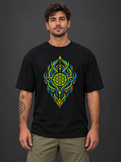 Noetic Bloom | UV Reactive T-Shirt