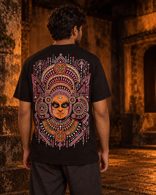 Theyyam Beyond | UV Reactive & Glow in The Dark  T-Shirt
