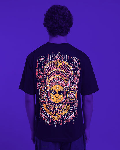 Theyyam Beyond | UV Reactive & Glow in The Dark  T-Shirt